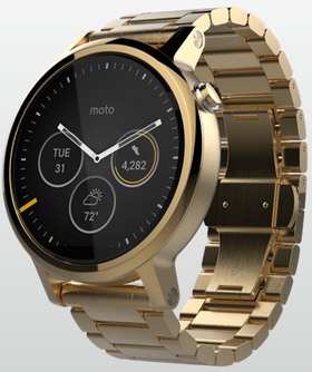 Motorola Moto 360 2nd Gen 2015 Men 46mm Smart Watch 360L